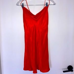 Zara Satin Mini Dress